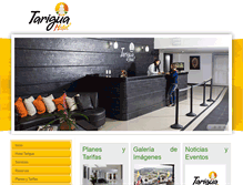 Tablet Screenshot of hoteltarigua.com